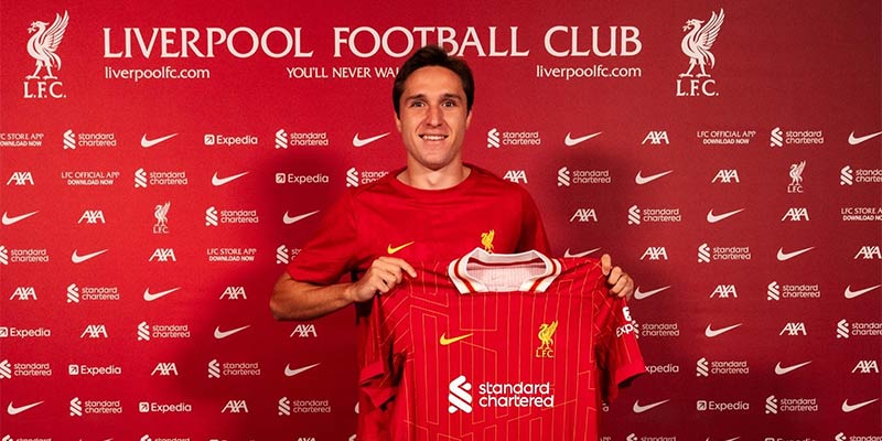 Federico Chiesa ký hợp đồng 4 năm cùng Liverpool